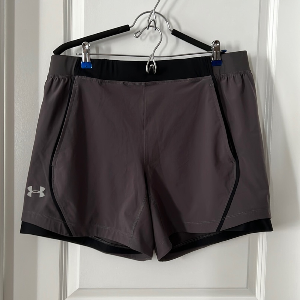 Under Armour Heatgear Speedpocket Linerless 6” Running Shorts